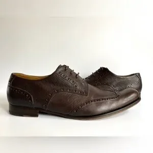Billy Reid | Shoes | Billy Reid Brown Leather Wingtips Dress  display picture 1
